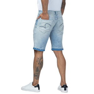 Bangladesh กางเกงยีนส์ขาสั้นสำหรับผู้ชายกางเกงขาสั้นผ้ายีนส์คุณภาพสูงออกแบบเองระบายอากาศได้ดีเป็นมิตรกับสิ่งแวดล้อมถักสบาย - Product Image 2