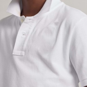 Polos unis vierges à manches courtes en coton respirant pour enfants, garçons et filles - Product Image 4