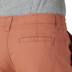 Venta al por mayor 100% de algodón de los hombres pantalones cortos casuales transpirables de carga OEM estambre pantalones cortos lisos de estilo de calle - Product Image 5