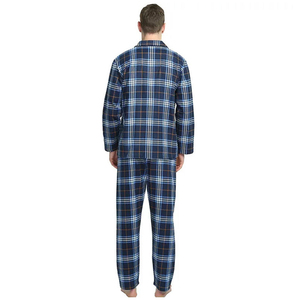 OEM personalizado producto de moda hombres traje de noche de manga larga de alta calidad pijama conjunto para los hombres diseño único dormir desgaste traje - Product Image 6