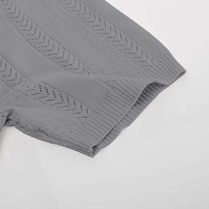 เสื้อยืดแขนสั้นคอลูกเรือระบายอากาศได้ดีสำหรับผู้ชายแนวสตรีท - Product Image 3