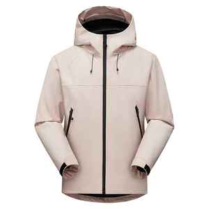 Mens Casual Stand Collar Zip Bomber Jacket Customizable Logo Washed Techniques New Spring <b>Windbreaker</b> Bomber Jacket - Product Image 5