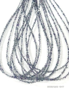 Cuentas de Cuarzo Herkimar con Recubrimiento de Diamante, Color Verde Púrpura Natural, Calidad AAA, Tamaño 2-3mm - Product Image 3