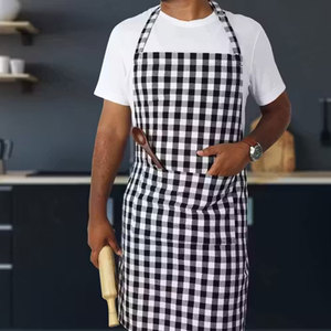 Tablier en coton personnalisé pour la cuisine et le barbecue, tissu léger et respirant pour un usage quotidien - Product Image 2