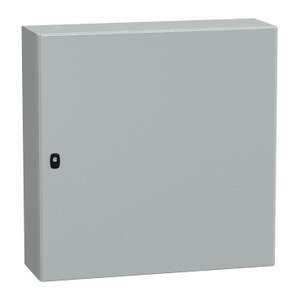 Per SCHNEIDER ELECTRIC NSYS3D8825P Armadio Elettronico e per Strumentazione Spacial S3D per Porte Piane H800xW800xD250 IP66 IK10 RAL7035 - Product Image 1
