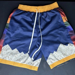 Shorts de style basketball personnalisés, vente chaude, garçons, orange, 100% polyester, double maille, shorts de basketball personnalisés, juste des shorts de basketball - Product Image 3