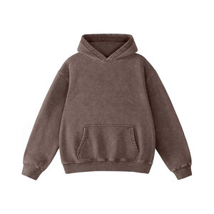 เสื้อกันหนาวมีฮู้ดสำหรับใส่ได้ทั้งชายและหญิงเสื้อแนวสตรีทแวร์แนวสตรีทวินเทจไซส์ใหญ่พิเศษผ้าโพลีเอสเตอร์/ ผ้าฝ้ายสำหรับฤดูหนาว - Product Image 6