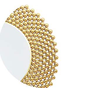 Espejo redondo hecho a mano para montar en la pared, accesorios de lujo para el hogar - Product Image 5