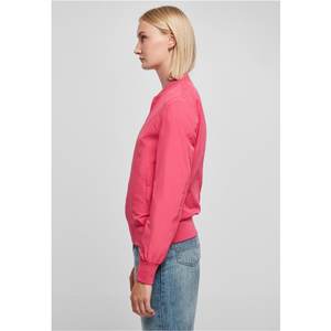 เสื้อแจ็กเก็ตผู้หญิงสไตล์วินเทจระบายอากาศได้ดีมีเอกลักษณ์เสื้อแจ็กเก็ตผ้าซาตินสี100% คอปกนุ่มทำจากโพลีเอสเตอร์ - Product Image 3