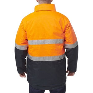 Vêtements de sécurité réfléchissants, couleur unie, taille personnalisée, meilleur design, nylon et coton, vêtements haute visibilité, vestes de sécurité de bonne qualité - Product Image 5