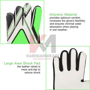 Gants de gardien de but haute performance avec protection des doigts, adhérence forte, design respirant en latex de qualité supérieure pour l'entraînement et les matchs - Product Image 6