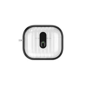 Étui de protection transparent en silicone Netzy pour AirPods 4, coque antichoc avec bords colorés, housse pour écouteurs/casque - Product Image 1