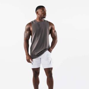 Camiseta Deportiva de Secado Rápido para Hombre, Diseño de Punto Transpirable con Malla, Manga Deportiva, Servicio OEM Personalizable - Product Image 1