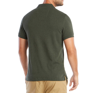 เสื้อโปโลผู้ชายทรงสลิมฟิตแบบลำลอง ผ้าคอตตอนเนื้อนุ่ม ระบายอากาศได้ดี แขนสั้น น้ำหนักเบา มีกระดุม รุ่นพรีเมียมสั่งทำพิเศษ - Product Image 6