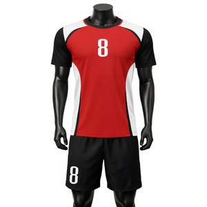 Uniformes de Voleibol en Stock a Precio de Fábrica, Diseño Personalizado, Secado Rápido, Transpirable, Kit de Equipo de Poliéster - Product Image 1