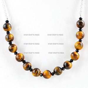 Nouvelle personnalisation femmes multi perles à la main Chokers colliers avec résine larme pendentif collier gros bijoux - Product Image 6