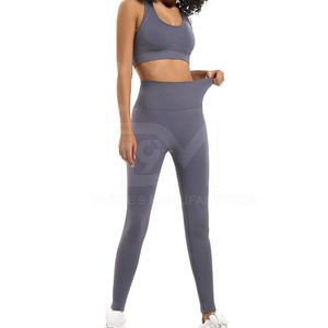 Active Wear Yoga Set Pour Femmes Sans Couture Femmes Yoga Set Fitness Wear Respirant Femmes Yoga Set - Product Image 3