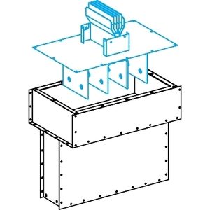 Copertura Protettiva per Armadio Elettrico KTB0230CR2 per Contenitori di Strumenti Elettronici Canalis KTA 800-1250A KTC - Product Image 1