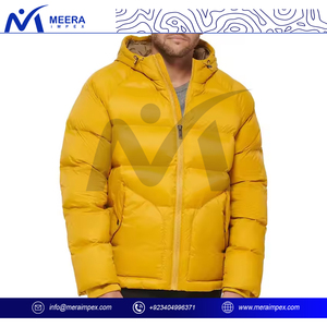 2025 Custom Luxury Designs <b>Men</b> Winter Casual Puffer <b>Jackets</b> Warm Stylish <b>Lightweight</b> Down Puffer <b>Jacket</b> for <b>Men</b> - Product Image 2