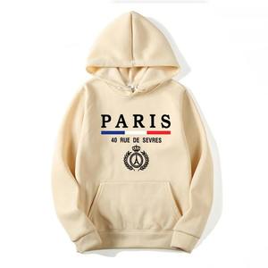 500gsm poids léger pull à capuche polaire doublé goutte épaule haute qualité hommes unisexe surdimensionné sweats 100% coton rapide - Product Image 3