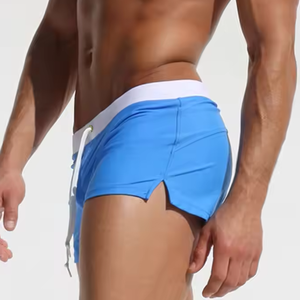 Trending Casual Short de bain pour hommes 100% coton Easy Dry Eco-Friendly Solid Pattern Factory Rate - Product Image 5