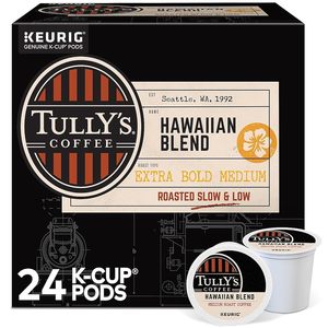Café Tully's Hawaiian Blend, dosettes Keurig K-Cup individuelles, café torréfié moyen, lot de 24 - Product Image 6