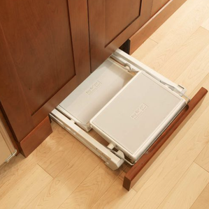 Taburete de madera maciza (con función de apoyo para los pies integrada) - Product Image 4