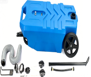 <span class=keywords><strong>Camco</strong></span> Rhino 36 Gallon Portable Camper RV Tote Tank 39007 Noir Bleu Gris Rouge - Product Image 2