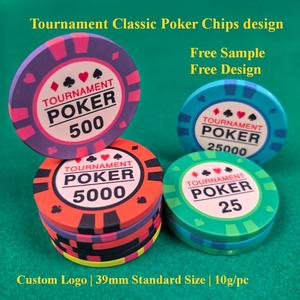 Fichas de Póker de Calidad de <span class=keywords><strong>Casino</strong></span> para Torneos, 8 Franjas, Denominación Completa 25-2500, Suministro Directo de Fábrica, Sin Pedido Mínimo, Disponibles para Juego de Mesa en <span class=keywords><strong>Casino</strong></span> - Product Image 1