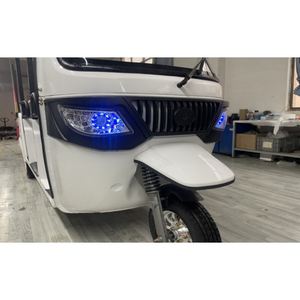 Tricycle EEC pour passagers, batterie au lithium puissante, service OEM ODM, nouveau design, tuk-tuk électrique avec cabine, 6 places - Product Image 6