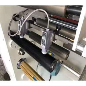 เครื่องม้วนฉลากเว็บแบบแคบผลิต YFN-320mm พร้อมมอเตอร์เดลต้าและส่วนประกอบหลักของเครื่องยนต์ PLC ความเร็วปกติ - Product Image 4