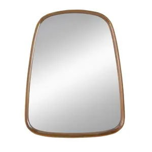 Miroir mural de beauté en bois pour le salon Design moderne quantité minimale de commande bas prix abordable - Product Image 1