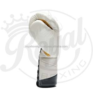 Guantes de combate ultraligeros de cuero PU de 8oz con logotipo personalizado, protección contra impactos de Gel de triple densidad para artes marciales de boxeo - Product Image 3