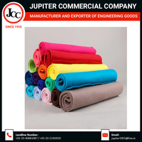 Aiguille de feutre de polyester 100% de haute qualité du meilleur fabricant perforée à usage industriel écologique du grossiste indien