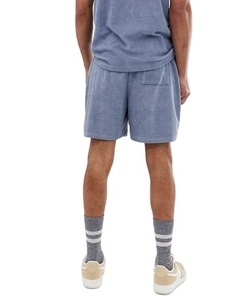 Conjuntos de pantalones cortos de verano para hombre, chándal personalizado de franela de algodón para hombre, pantalones cortos para correr de secado rápido, camiseta, trajes cortos de 2 piezas - Product Image 2