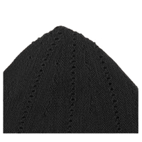 Nouveaux chapeaux de prière islamiques pour hommes Koofi Topi musulman en tricot Taqiyah Takkhe Designer Embossé Namaz Topi extensible pour la prière