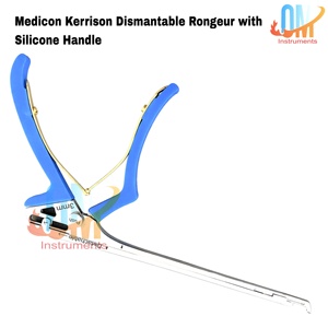 ชุดเครื่องมือผ่าตัดกระดูกสันหลังส่วนคอ Medicon Kerrison Dismantable Rongeurs ด้ามจับซิลิโคน สำหรับการผ่าตัดกระดูกอย่างแม่นยำ มาตรฐาน ISO - Product Image 3