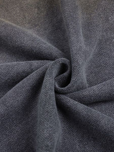 2025 Diamond Distressed Zip up Hoodie 420gms Sudaderas con capucha de alta calidad Color Wash Hoodie High Street Basics, mezcla de algodón - Product Image 6