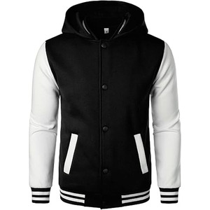 Hombres de manga larga 100% Lana Béisbol Letterman Varsity Chaquetas Hombres Diseño de logotipo personalizado Chaqueta subido por Dress Sports - Product Image 1