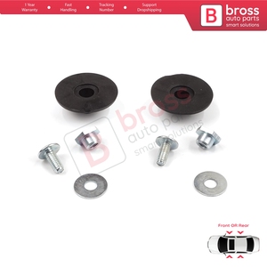 BWR5012 2 ensembles de supports de montage de rail de lève-vitre pour Classe C W203 S203 CL203 CLC 2037200114 - Product Image 4