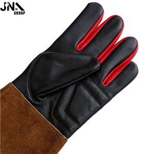 Gants de sécurité en cuir fendu de vache de protection industrielle de haute qualité gants de travail gants de soudage Tig - Product Image 4