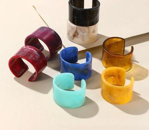 Brazalete de moda de resina de aspecto antiguo hecho a mano, joyería Súper elegante para fiesta de mujer, brazalete de gran oferta - Product Image 3