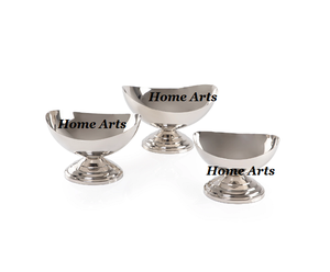 Cuenco para servir comida de forma redonda hecho a mano Cuenco para chocolates de acero inoxidable con bandeja de resina y cubierta acrílica - Product Image 5