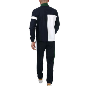 Ensemble de jogging léger pour homme, motif uni, design 2 en 1, tissu doux en polyester/coton pour un confort quotidien - Product Image 3
