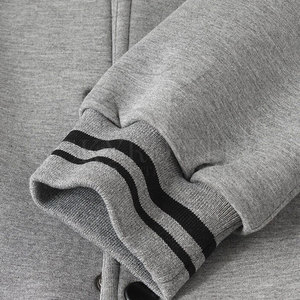 Fall Winter Men Letterman Jacket Quick Dry Stand Collar Breathable Eco-Friendly Custom-Made High Quality - Product Image 6