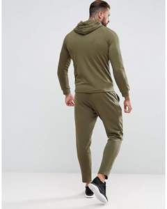 Trajes de chándal unisex ajustados, chándal de estilo informal con logotipo personalizado impreso para hombre, venta al por mayor de invierno, patrón de impresión en blanco personalizado - Product Image 6