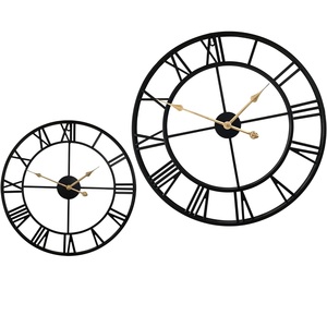 Montre décorative moderne de luxe en métal de qualité supérieure, parfaite pour le salon, la chambre et la décoration de la maison d'Inde - Product Image 2