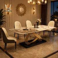 Ensemble de meubles de salle à manger de luxe Vantel pour villa, hôtel, appartement et projets de maisons entières - Fournisseur d'usine