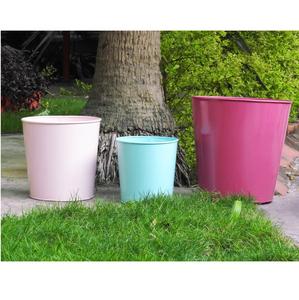 Meilleure vente seau de jardinière en métal en fer multicolore pour la maison, l'extérieur et le jardin. - Product Image 1