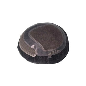 Cabello Natural 100% Humano, Prótesis Capilar, Sistema de Parches Capilares, Cabello Taz, Bangladesh - Product Image 4